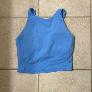 lululemon aero blue Align high neck tank